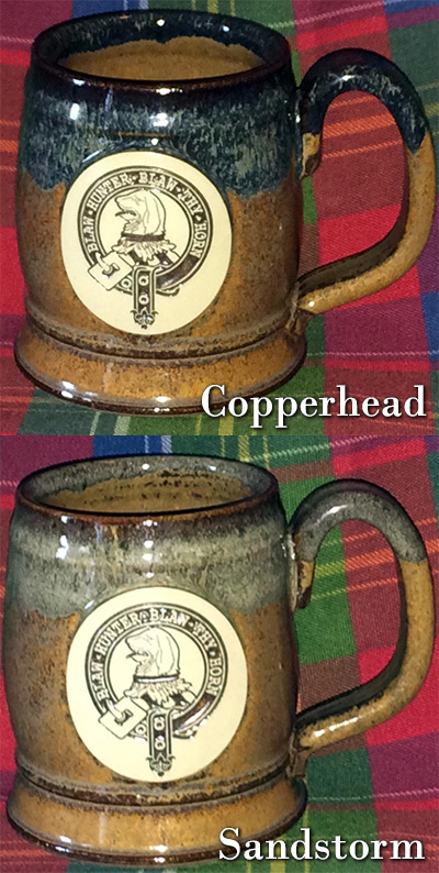 Clan Forrester Stoneware Stein