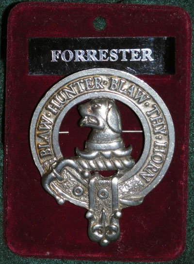 Forrester Crest Badge