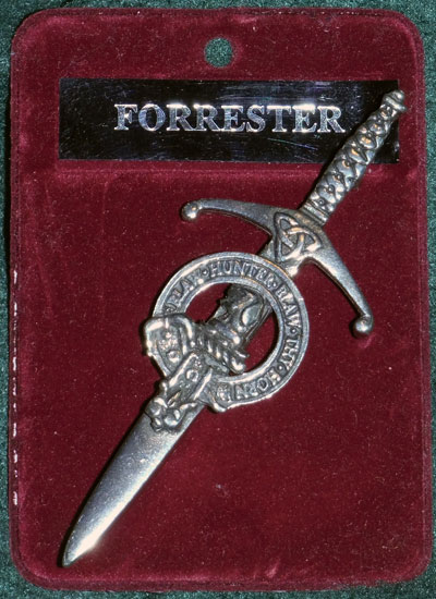 Clan Forrester Kilt Pin